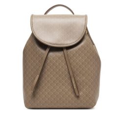 Plecak Calvin Klein. Brązowe plecaki Calvin Klein, bez wzorów. Za 529.99 zł.