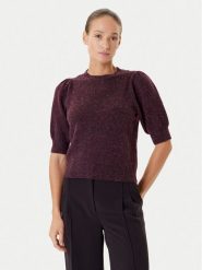 Vero Moda Sweter Doffy 10278313 Fioletowy Regular Fit. Fioletowe swetry Vero Moda, l, bez wzorów, z syntetyku, bez ramiączek. Za 109.99 zł.