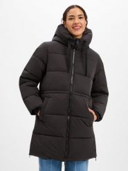 Msch Copenhagen Pikowany płaszcz - MSCHMola Kobiety czarny, S/M. Czarne płaszcze MSCH Copenhagen, m, bez wzorów, bez kaptura. Za 899.95 zł.