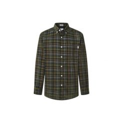 Koszula Pepe Jeans Max. Zielone koszule Pepe Jeans, bez wzorów, z jeansu, bez kołnierzyka, bez ramiączek. W wyprzedaży za 211.50 zł.
