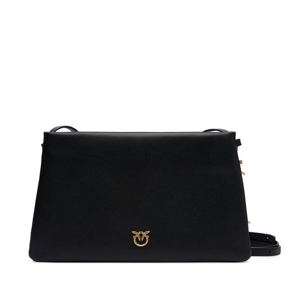 Torebka PINKO. Czarne listonoszki Pinko, bez wzorów, bez dodatków. Za 1,779.00 zł.