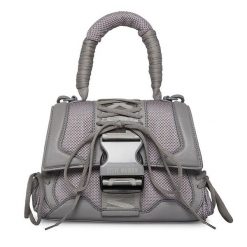 Torebka Steve Madden. Szare torebki klasyczne Steve Madden, bez wzorów, bez dodatków. Za 379.99 zł.