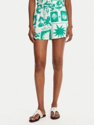 Banana Moon Szorty materiałowe William Shellpa MHW67 Zielony Regular Fit. Zielone szorty Banana Moon, bez wzorów, z materiału. Za 219.99 zł.