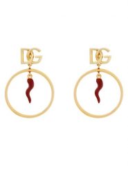 Dolce&Gabbana Kolczyki WEQ6C7 W1111 Złoty. Żółte kolczyki Dolce&Gabbana, metalowe. Za 2,119.00 zł.