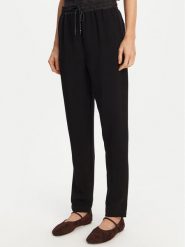 Marella Spodnie dresowe Abitata 2513131045 Czarny Regular Fit. Czarne spodnie dresowe Marella, bez wzorów, z dresówki. Za 589.99 zł.
