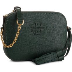 Torebka TORY BURCH - Mcgraw Bamera Bag 50584 Pine Tree 304. Zielone listonoszki Tory Burch, bez wzorów, ze skóry, klasyczne, bez dodatków. Za 1,269.00 zł.