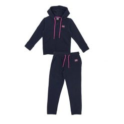 Bluza z bawełna z kaptur na co dzień na siłownię. Niebieskie bluzy sportowe LEONE 1947 APPAREL, m, bez wzorów, z bawełny, bez kaptura. W wyprzedaży za 132.85 zł.