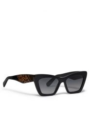 Salvatore Ferragamo Okulary przeciwsłoneczne SF1081SE 001 Czarny. Czarne okulary przeciwsłoneczne Salvatore Ferragamo, bez wzorów, z tworzywa sztucznego. Za 1,219.00 zł.