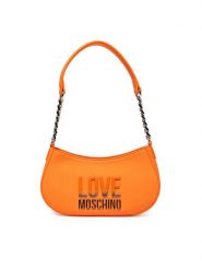 LOVE MOSCHINO Torebka JC4256PP0MKD0450 Pomarańczowy. Brązowe torebki klasyczne Love Moschino, bez wzorów, z materiału, bez dodatków. Za 959.99 zł.