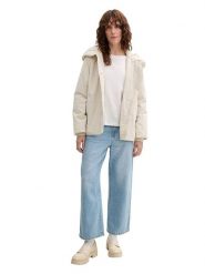 Tom Tailor Parka w kolorze kremowym rozmiar: XL. Brązowe parki Tom Tailor, xl, bez kaptura. Za 210.81 zł.