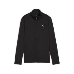 Damska rozpinana bluza PUMA STRONG PUMA Black. Czarne bluzy Puma, l, bez wzorów, z bawełny, bez kaptura. Za 245.47 zł.