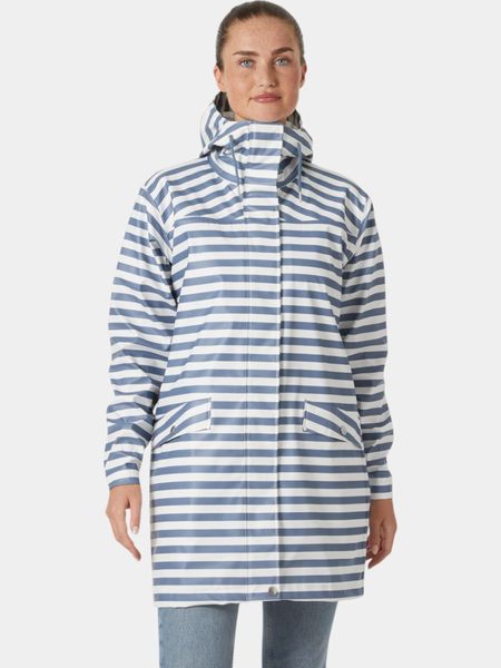 Płaszcz Przeciwdeszczowy Damski Helly Hansen Moss. Białe płaszcze Helly Hansen, s, bez wzorów, z materiału, bez kaptura. Za 483.65 zł.