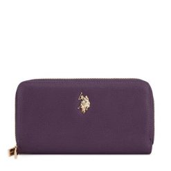 Portfel U.S. Polo Assn. Fioletowe portfele U.S. Polo Assn., bez wzorów. Za 159.99 zł.