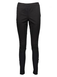 Rukka Spodnie softshellowe "Rukka" w kolorze czarnym rozmiar: 44. Czarne spodnie dresowe Rukka, bez wzorów, outdoorowe. Za 139.54 zł.