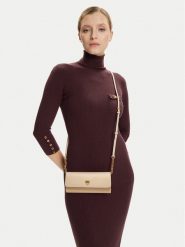 PINKO Torebka Love Tiny Brids Wallet C AI 25-26 PCPL 103765 A0F1 Beżowy. Brązowe listonoszki Pinko, bez wzorów, ze skóry, bez dodatków. Za 629.99 zł.