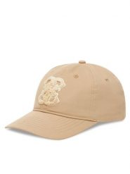 Guess Czapka z daszkiem V5YZ00 WFKN0 Beżowy. Brązowe czapki Guess, z aplikacjami, z bawełny. Za 159.99 zł.