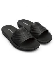 Camper Klapki w kolorze czarnym rozmiar: 37. Czarne klapki Camper, bez wzorów, z otwartym noskiem, bez obcasa. Za 217.99 zł.