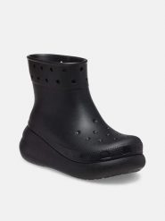 Crocs Kalosze "Classic Crush Rain" w kolorze czarnym rozmiar: 38/39. Czarne kalosze Crocs, bez wzorów. Za 236.45 zł.