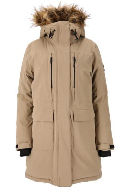 Parka dla kobiet Whistler Bluff Pro. Czarne parki Whistler, na zimę, l, z materiału, eleganckie, bez kaptura. Za 517.00 zł.