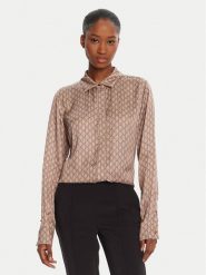 Marciano Guess Koszula 5GGH32 7298A Brązowy Regular Fit. Brązowe koszule Marciano Guess, z aplikacjami, z wiskozy, bez kołnierzyka, bez ramiączek. Za 779.99 zł.