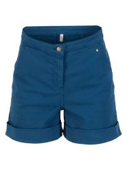 Blutsgeschwister Szorty "Hipsta Holiday Scout" w kolorze niebieskim rozmiar: S. Niebieskie szorty Blutsgeschwister, bez wzorów, z bawełny, z podwyższonym stanem. Za 107.95 zł.