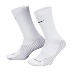 Skarpety Piłkarskie Unisex Strike Dla Dorosłych. Białe skarpety Nike, bez wzorów. Za 72.99 zł.