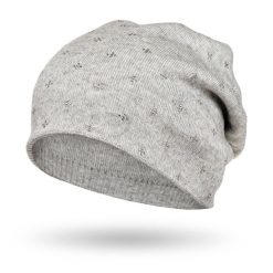 Czapka zimowa Peterson PTN HAT-04 szara. Szare czapki Peterson, bez wzorów, z dzianiny. Za 54.00 zł.