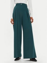Maryley Spodnie materiałowe 24IB579/43GU Zielony Regular Fit. Zielone spodnie materiałowe Maryley, xs, bez wzorów, z materiału. Za 169.99 zł.