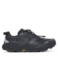 Buty do biegania Hoka. Czarne obuwie sportowe HOKA, z gore-texu, bez zapięcia, do biegania, gore-tex. Za 899.99 zł.
