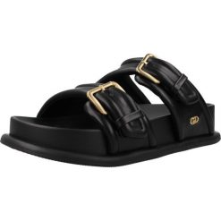 Sandały LIU-JO LOREN 09 Czarny. Czarne sandały Liu Jo, bez wzorów, z syntetyku, sportowe, bez obcasa, bez zapięcia. Za 518.35 zł.