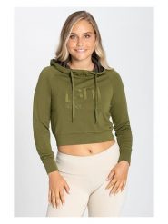 Super.natural Bluza "Liquid Flow" w kolorze khaki rozmiar: M. Brązowe bluzy super.natural, m, bez wzorów, z wełny, z kapturem. Za 252.99 zł.