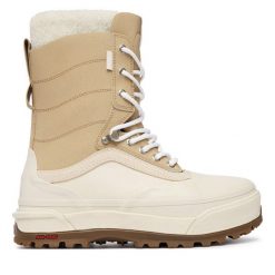 Śniegowce Vans. Brązowe trapery i śniegowce Vans. Za 899.99 zł.