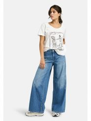 Milano Italy Koszulka w kolorze białym rozmiar: L. Białe bluzki Milano Italy, l, bez wzorów, z bawełny, bez kołnierzyka, bez ramiączek. Za 86.99 zł.