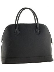 ORE10 Skórzana torebka "Genova" w kolorze czarnym - 40 x 30 x 15 cm rozmiar: onesize. Czarne torebki klasyczne ORE10, bez wzorów, z materiału, przez ramię, bez dodatków. Za 260.99 zł.