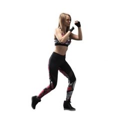 Damskie legginsy Dorawon Graffiti. Czerwone legginsy DORAWON, bez wzorów. Za 450.00 zł.