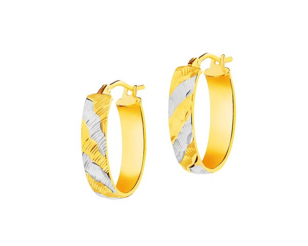 Złote kolczyki. Żółte kolczyki Apart, złote. Za 1,029.00 zł.