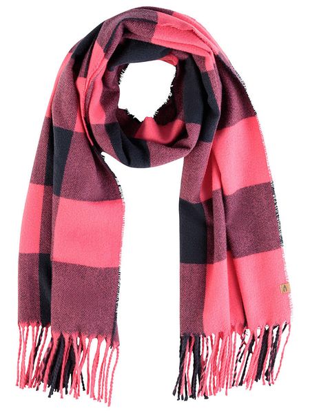 Camel Active Szal w kolorze różowo-czarnym rozmiar: onesize. Czarne szaliki Camel Active, bez wzorów, z materiału. Za 118.84 zł.