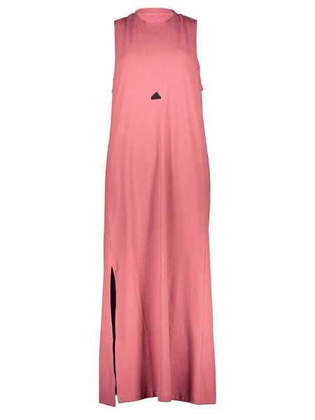 Adidas Sukienka w kolorze czerwonym rozmiar: M. Czerwone sukienki Adidas, m, bez wzorów, z bawełny, bez kołnierzyka, bez ramiączek, maxi. Za 113.10 zł.