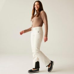 Damskie wodoodporne izolowane spodnie narciarskie Shrink. Białe spodnie narciarskie Dare 2b, bez wzorów, narciarskie. Za 299.99 zł.