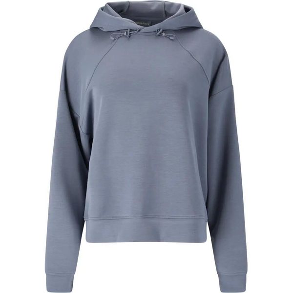 Bluza damska z kapturem Endurance Jade. Niebieskie bluzy ENDURANCE, bez wzorów, z materiału, z kapturem. Za 228.00 zł.