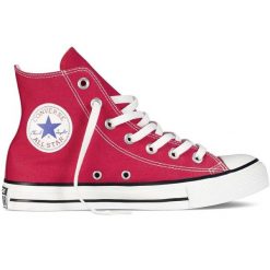 Trampki Converse Chuck Taylor All Star Classic Hi. Czerwone obuwie sportowe Converse, bez zapięcia. Za 290.99 zł.