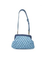 Marella Torebka Banda 2513511067200 Błękitny. Niebieskie torebki klasyczne Marella, bez wzorów, z tworzywa sztucznego, bez dodatków. Za 619.99 zł.
