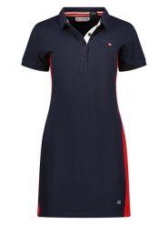 Canadian Peak Sukienka polo "Kolivieak" w kolorze granatowym rozmiar: S. Niebieskie sukienki Canadian Peak, s, bez wzorów, z bawełny, bez kołnierzyka, bez ramiączek, midi. Za 132.05 zł.