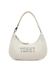 Tommy Jeans Torebka Tjw Everywhere Shoulder Bag AW0AW17364 Beżowy. Brązowe torebki klasyczne Tommy Jeans, bez wzorów, z jeansu, bez dodatków. Za 259.99 zł.