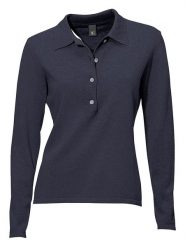 Heine Sweter w kolorze granatowym rozmiar: 38. Niebieskie swetry Heine, bez wzorów, z bawełny, bez ramiączek. Za 65.85 zł.