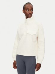 Athlecia Bluza Florrie W Sherpa Half zip EA243308 Beżowy Regular Fit. Brązowe bluzy Athlecia, bez wzorów, z syntetyku, bez kaptura. Za 99.99 zł.