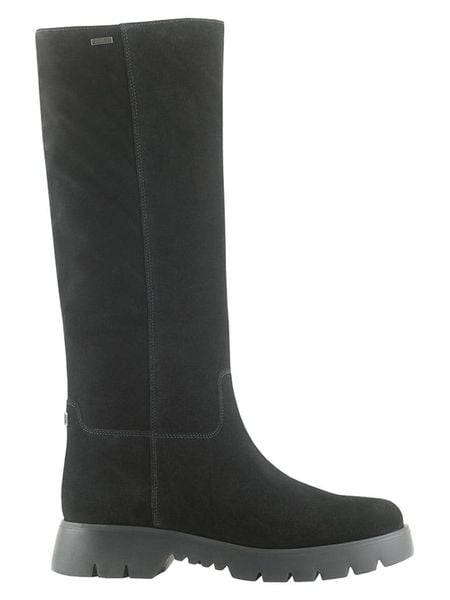 Högl Skórzane kozaki "Cassidy" w kolorze czarnym rozmiar: 38,5. Czarne kozaki Högl, na zimę, bez obcasa, bez zapięcia. Za 630.93 zł.