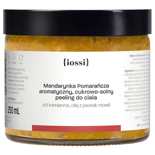 Iossi Mandarin orange Peeling do ciała 250 ml. Peelingi IOSSI. Za 65.25 zł.