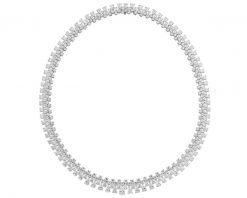 Naszyjnik z białego złota z diamentami - 37,48 ct - próba 750. Białe naszyjniki Apart, z diamentem, złote. Za 329,000.00 zł.