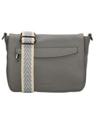 Beagles Torebka "Las Palmas" w kolorze szarym - 23 x 18 x 7 cm rozmiar: onesize. Szare torby na ramię Beagles, bez wzorów, z materiału, na ramię, bez dodatków. Za 122.38 zł.